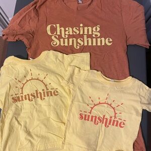 Mini and mine matching shirts